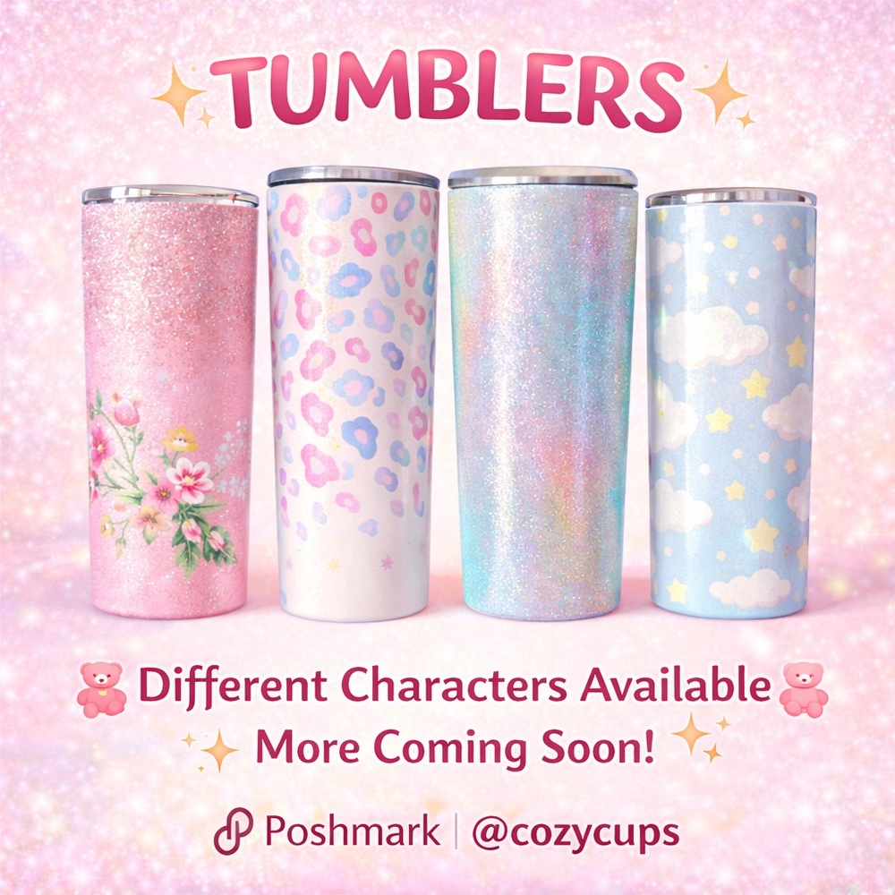 ✨ Tumblers – Different Characters Available ✨
